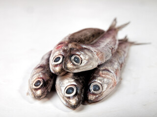 raw anchovies