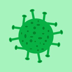 Vector of corona virus design. Can be use for icon or symbol