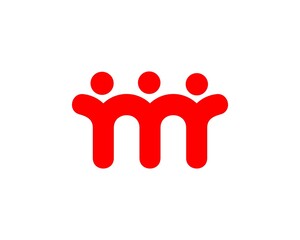 m community connection logo vector