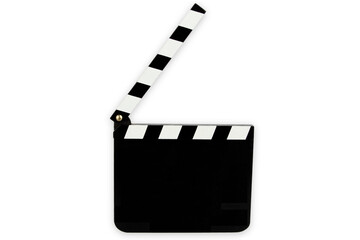 Blank clapperboard