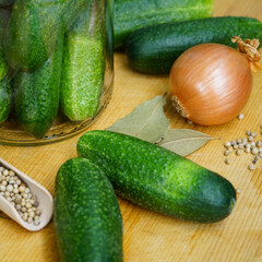 Preserving Cucumbers