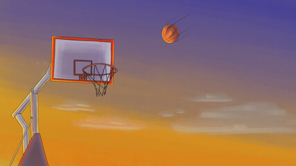 Basketball basket © bastian