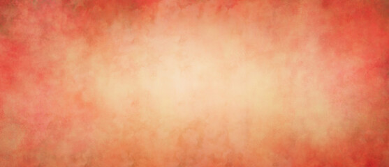 Fall or autumn background. Orange and red border texture in halloween or thanksgiving background with soft beige center color.