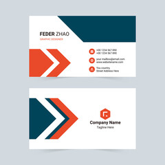 Corporate corporate design business cards