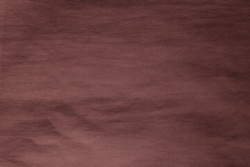Brown fabric cloth polyester texture background.