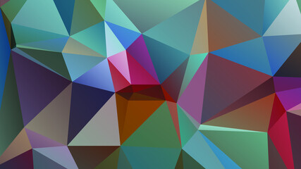 Abstract Color Polygon Background Design, Abstract Geometric Origami Style With Gradient. Presentation,Website, Backdrop, Cover,Banner,Pattern Template