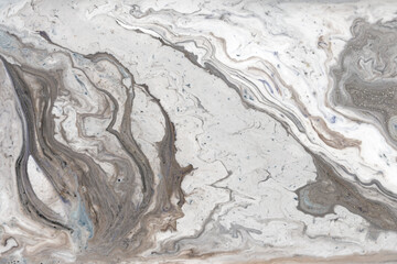 Pale marbling pattern. Simple marble liquid texture.