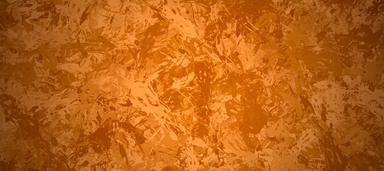 abstract fractal colorful orange copper beige khaki pumpkin marbled stone wall concete cement grunge image paint background bg texture wallpaper art frame sample illustration board