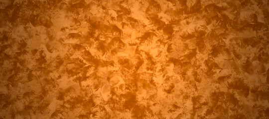 abstract fractal colorful orange copper beige khaki pumpkin marbled stone wall concete cement grunge image paint background bg texture wallpaper art frame sample illustration board