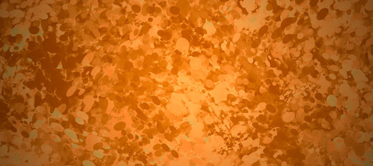 abstract fractal colorful orange copper beige khaki pumpkin marbled stone wall concete cement grunge image paint background bg texture wallpaper art frame sample illustration board