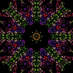 Beautiful pattern with colorful concept