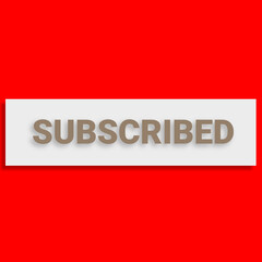 3D subscribed button