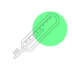 Thermometer icon vector illustration design.