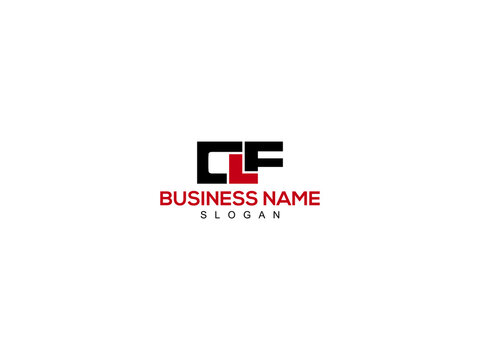 Colorful CLF Letter Logo Image