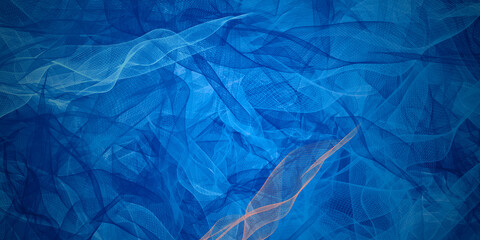 abstract colorful blue fractal background