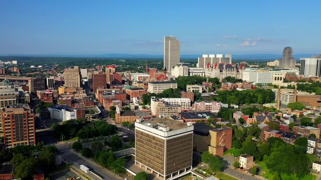 Slider Shot Right  of the Downtown Albany Skyline Part 2