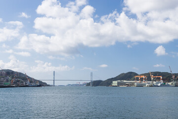 Naklejka premium 長崎港