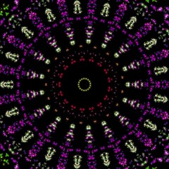 beautiful pattern with colorful theme