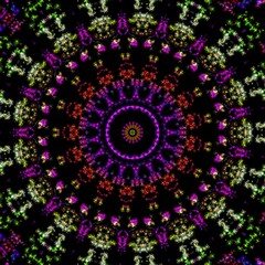 beautiful pattern with colorful theme