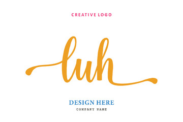LUH  lettering logo is simple, easy to understand and authoritative