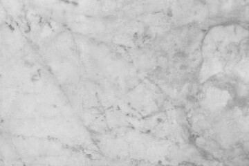 Cracked white stone marble wall texture and seamless background