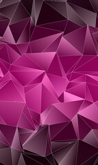 Abstract Low-Poly background. triangulated texture. Design 3d. Polygonal geometrical pattern. Triangular modern style