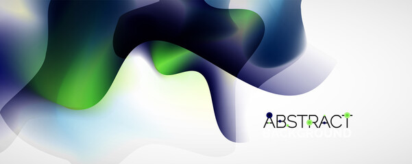 Fluid color gradient abstract background, trendy colorful wallpaper. Vector illustration for placards, brochures, posters, banners and covers