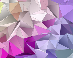 Abstract Low-Poly background. triangulated texture. Design 3d. Polygonal geometrical pattern. Triangular modern style