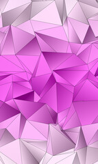 Abstract Low-Poly background. triangulated texture. Design 3d. Polygonal geometrical pattern. Triangular modern style