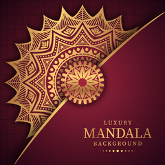 Luxury mandala background