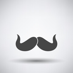 Obraz premium Poirot Mustache Icon
