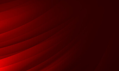 Obraz premium Abstract wave red black dark gradient geometric background.Curved lines graphic design.