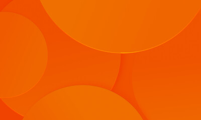 Circles orange texture background. Simple modern design use for summer holiday concept.