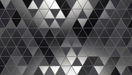 Metal triangles geometric background abstract creative illustration. 