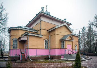 Church of Alexander Nevsky. Volosovo. Leningrad region. Russia