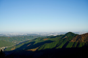 View from the Mitake mountain.