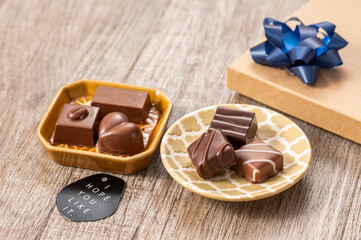 チョコレート　バレンタインデー