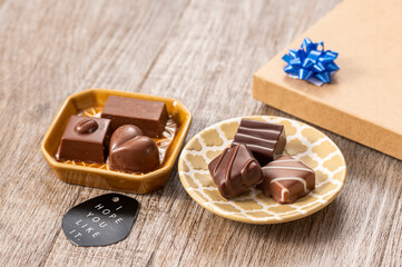 チョコレート　バレンタインデー