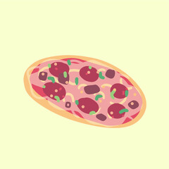 pizza illust