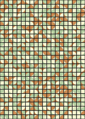 Abstract Geometric Pattern generative computational art illustration