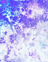 Bright watercolor holi texture for background. Psychedelic colors.