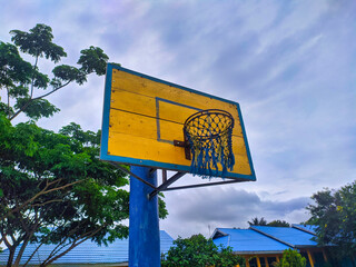 basketball court sign