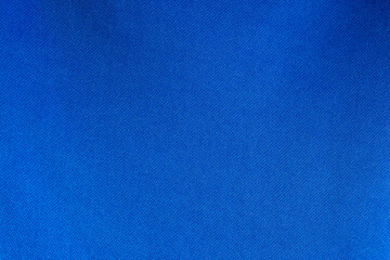 Navy blue fabric cloth polyester texture background.