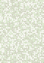 Abstract Geometric Pattern generative computational art illustration