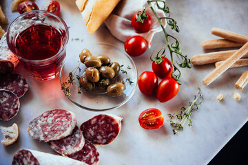 Rose wine