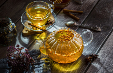 Image with sea buckthorn tea.