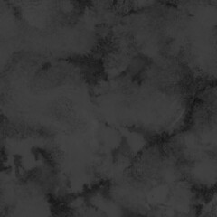 Modern contemporary acrylic background. Black texture made with a palette knife. Abstract painting on paper. Mess on the canvas.