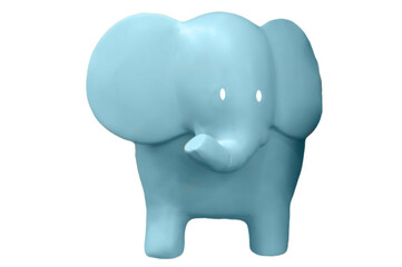 Cute Blue Elephant