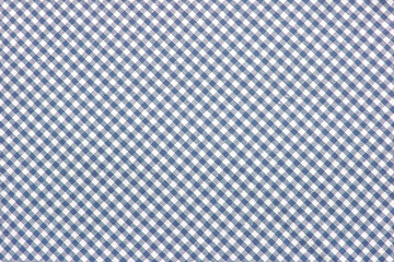blue and white plaid