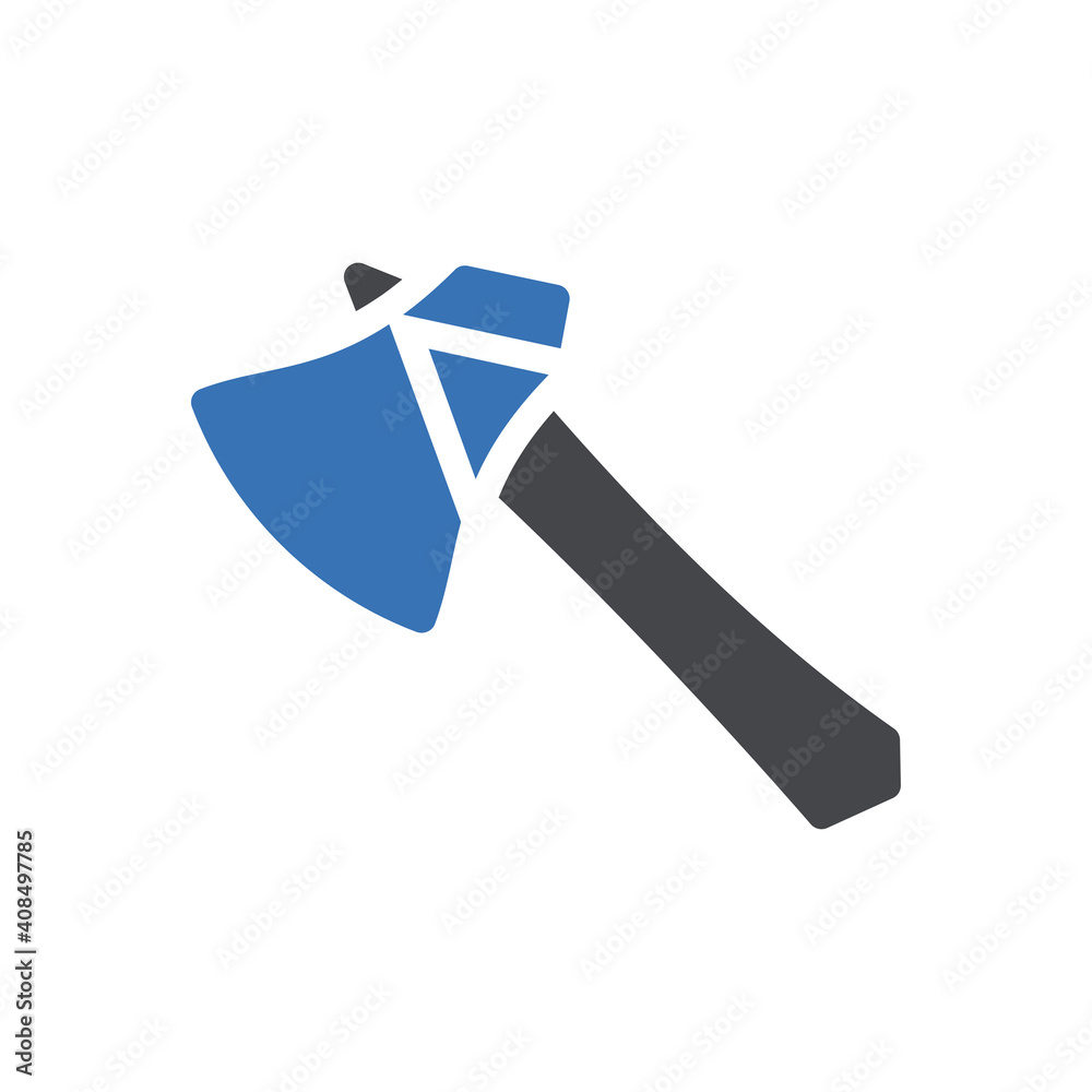 Sticker axe